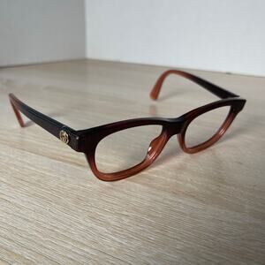 Gucci GG0372O 003 Eyeglasses Burgundy Bumble Bee Tip Frames Only 51-17-140